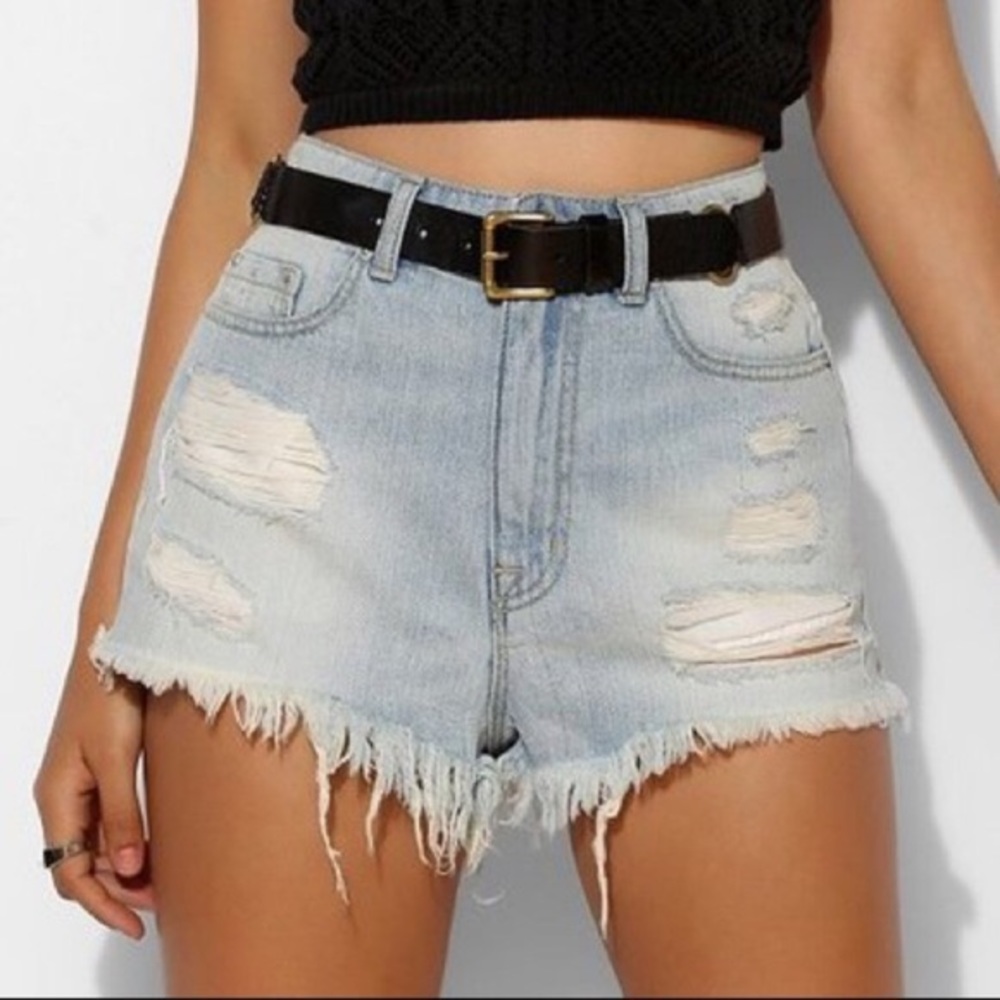 High rise BDG jean shorts